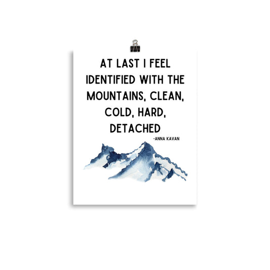 At Last I Feel Mountain Poster