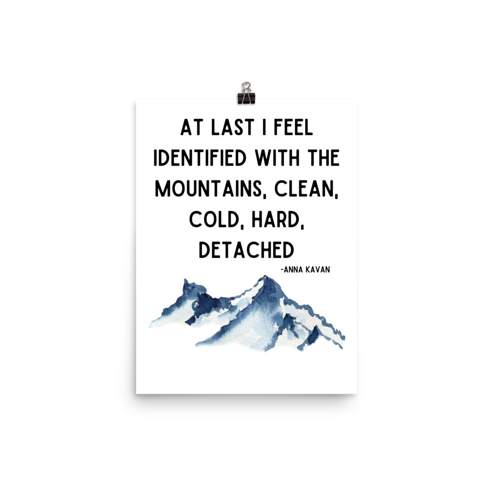 At Last I Feel Mountain Poster