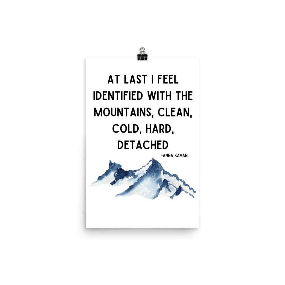 At Last I Feel Mountain Poster