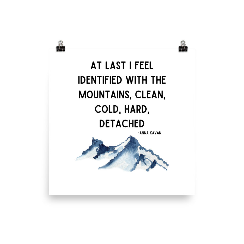 At Last I Feel Mountain Poster