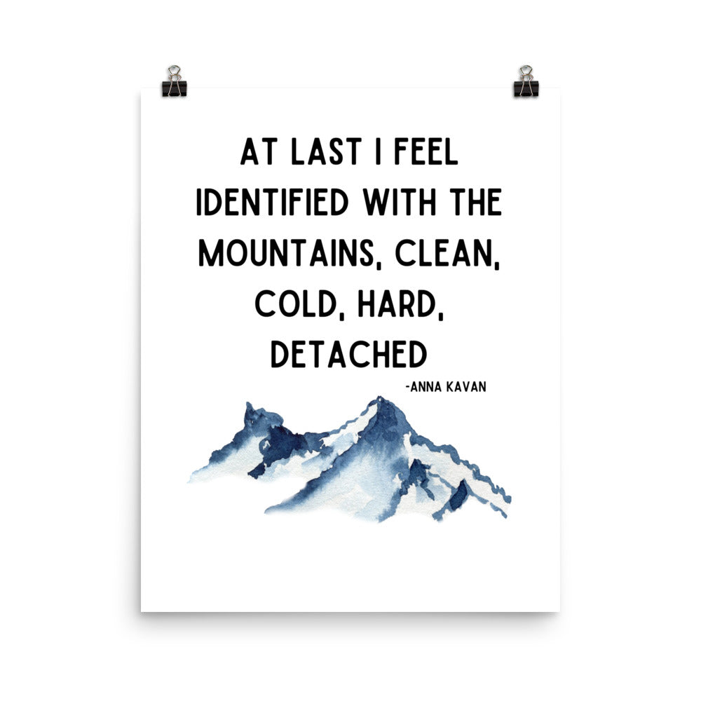 At Last I Feel Mountain Poster