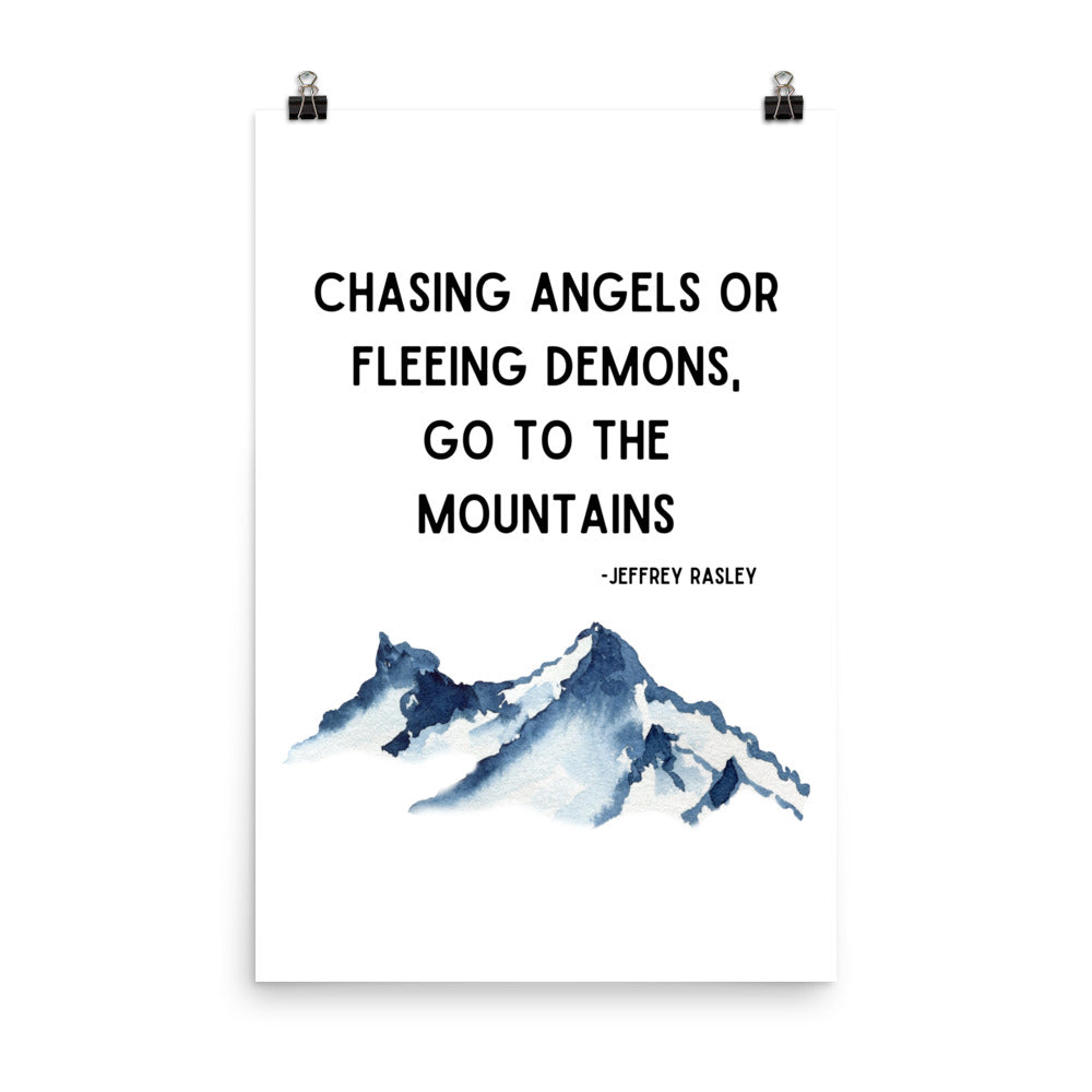 Chasing Angels Poster