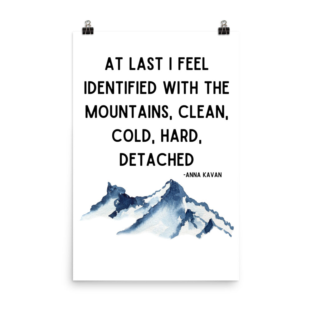 At Last I Feel Mountain Poster