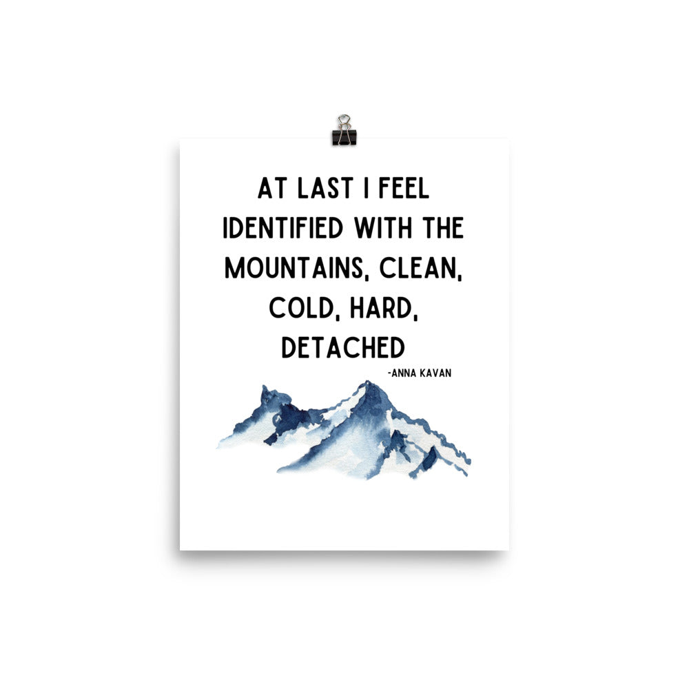 At Last I Feel Mountain Poster