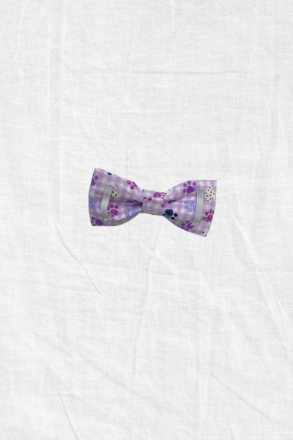 Pink or Purple Dog Bow Tie