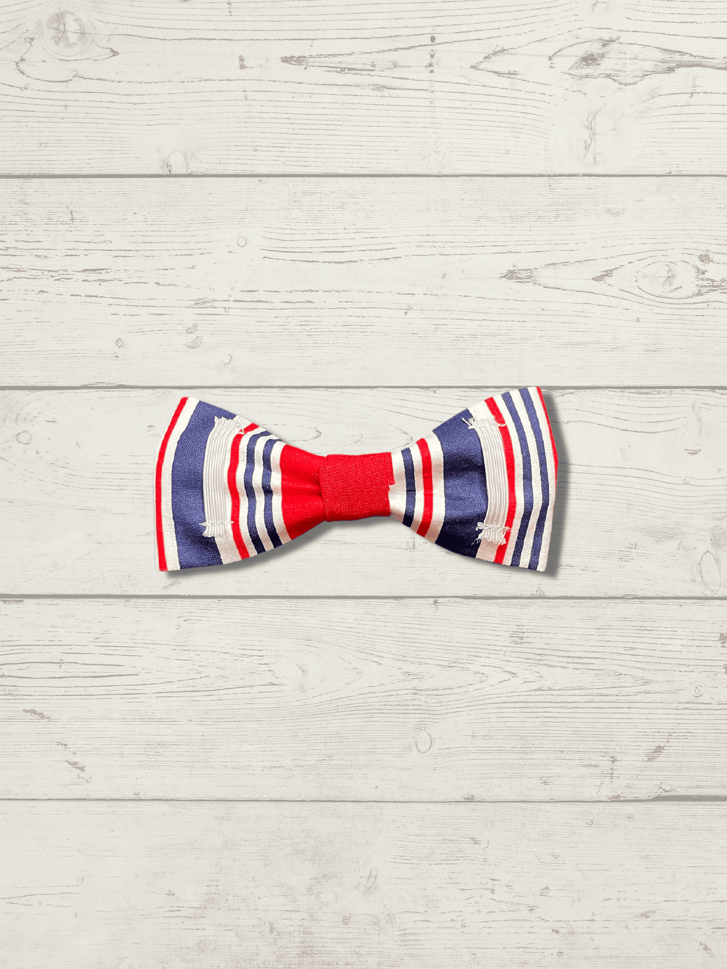 Red White & Blue Summer Pet Bowtie