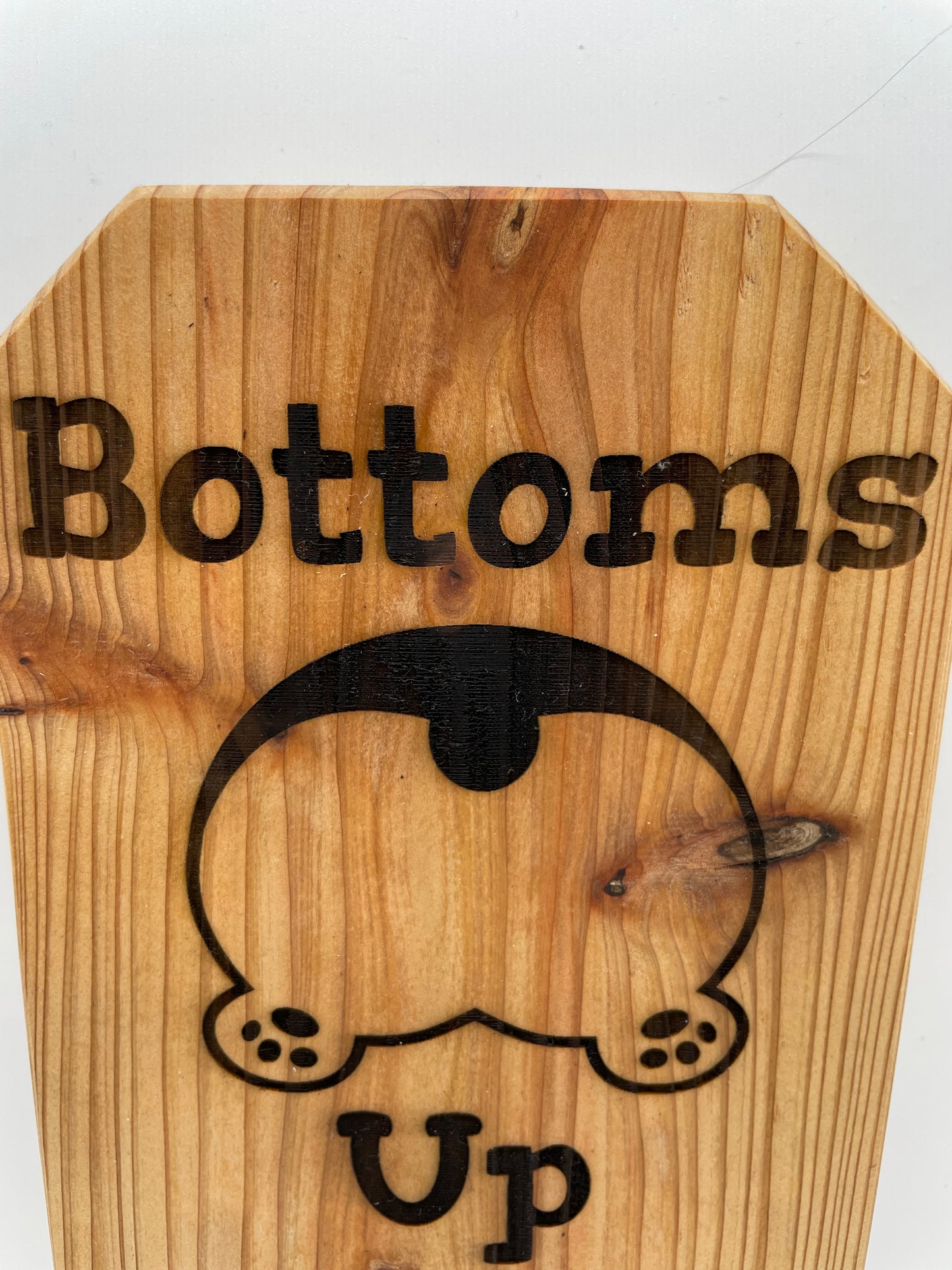 Bottoms Up Engraved Corgi Butt Bottle Opener