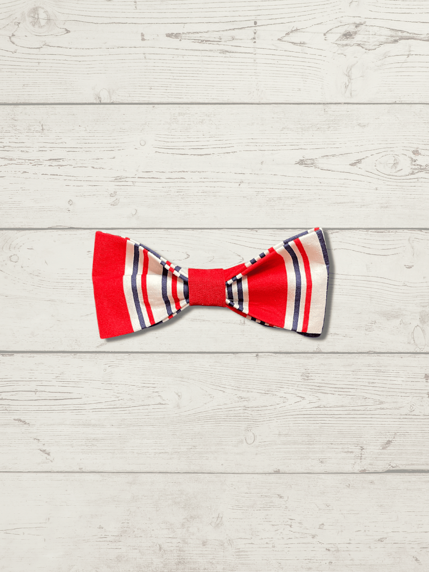 Red White & Blue Summer Pet Bowtie