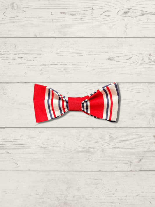 Red White & Blue Summer Pet Bowtie