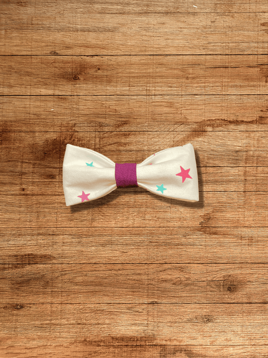 Stars Bowtie, Spring Dog Bowtie, Spring Pet Bowtie