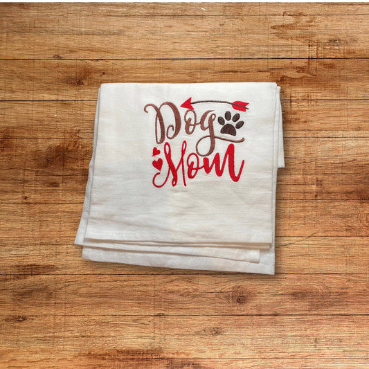 Dog Mom Kitchen Towel