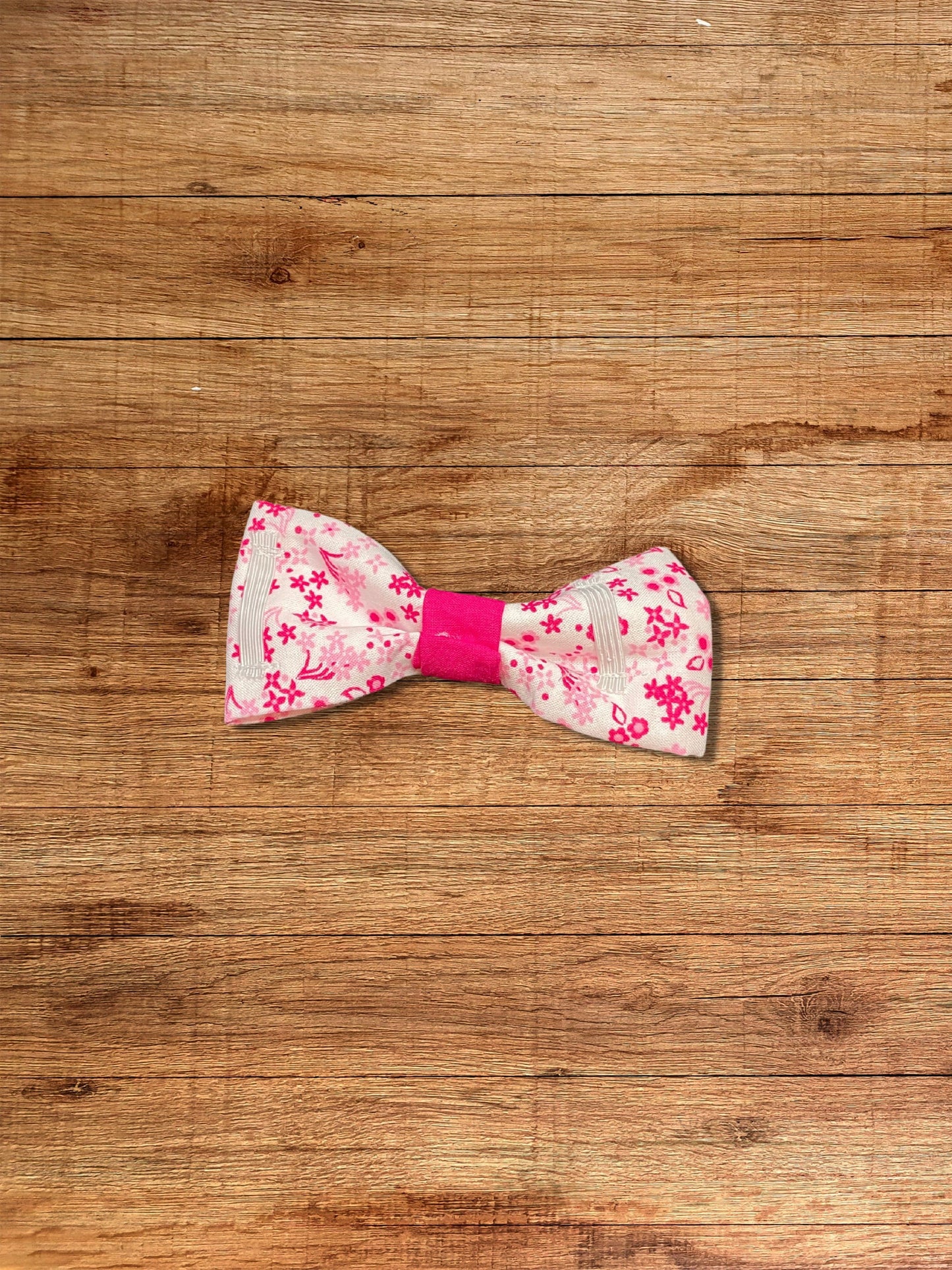 Cherry Blossom Dog Bow Tie