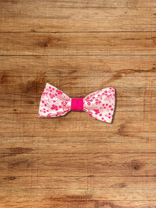 Cherry Blossom Dog Bow Tie