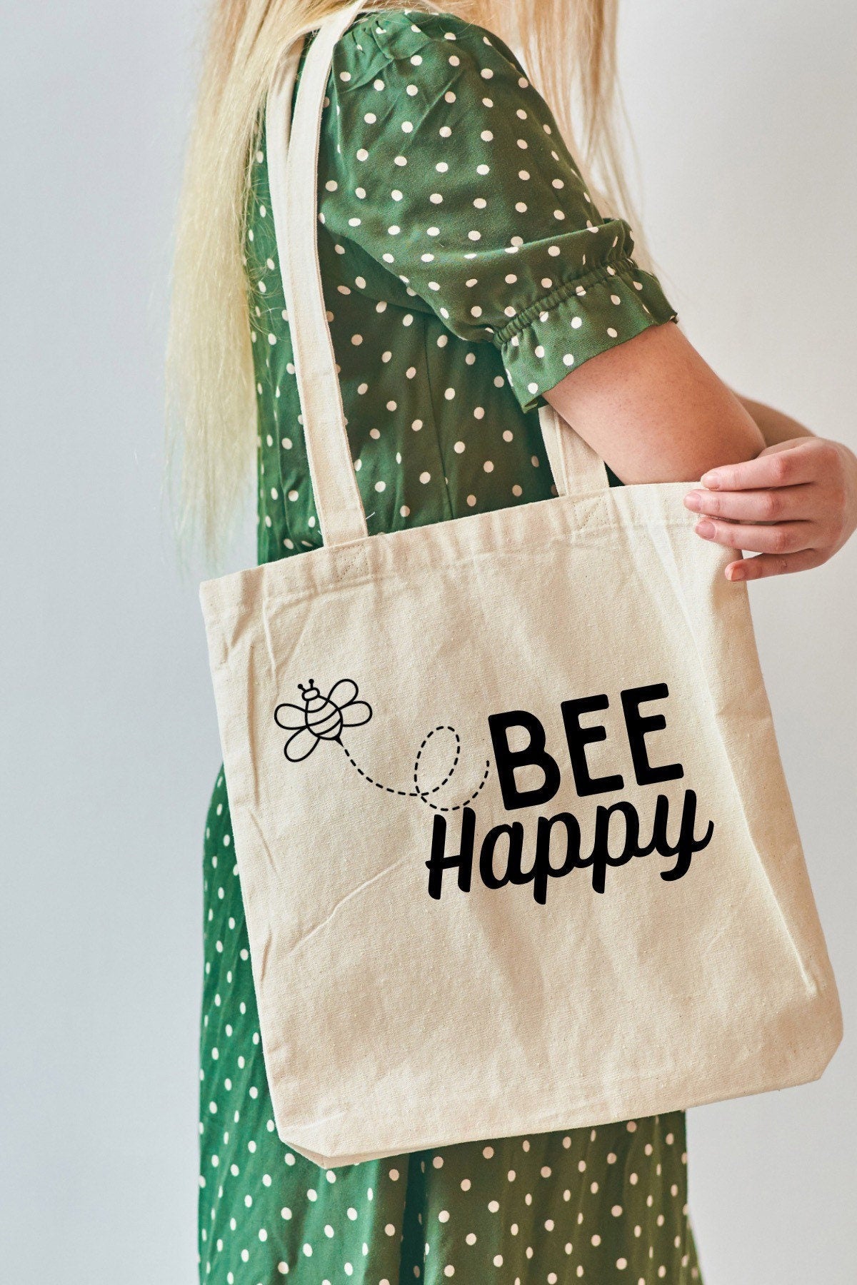 Bee Happy Tote Bag