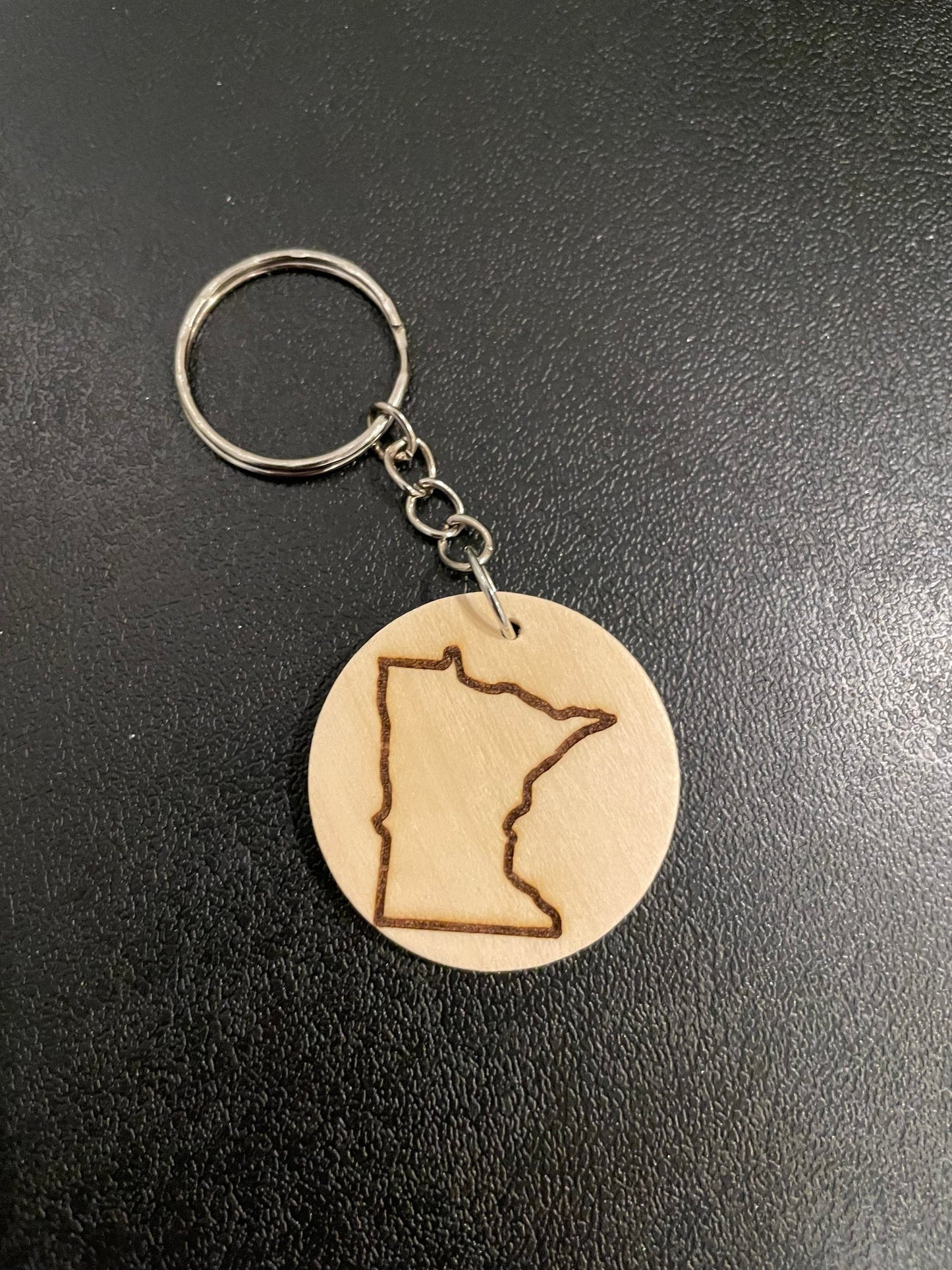 Personalized Minnesota State Key Chain