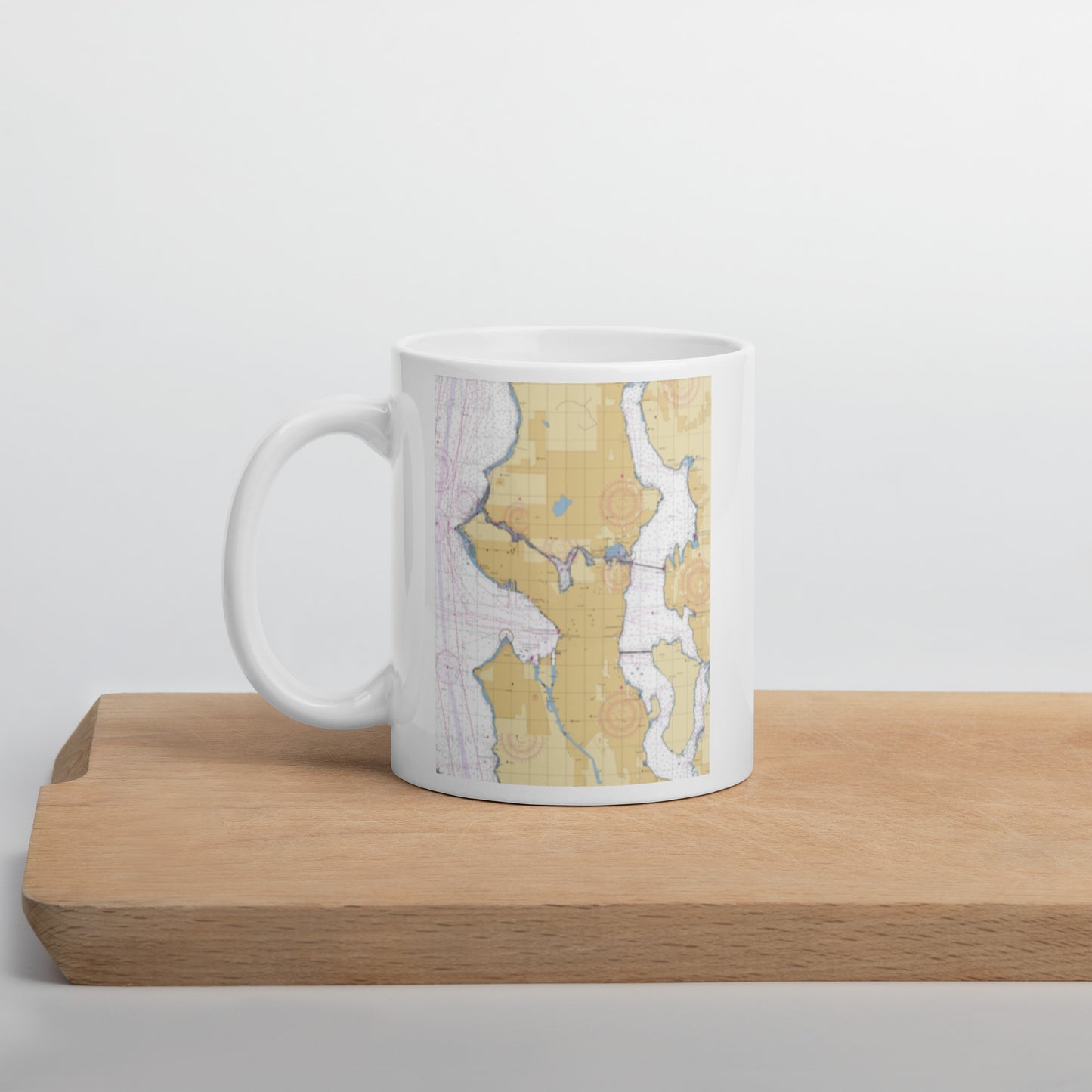 Seattle Harbor Chart Mug