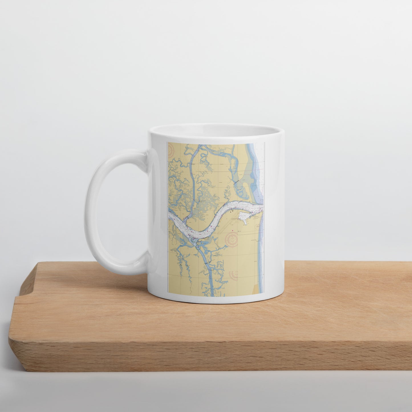 Mayport Harbor Chart mug