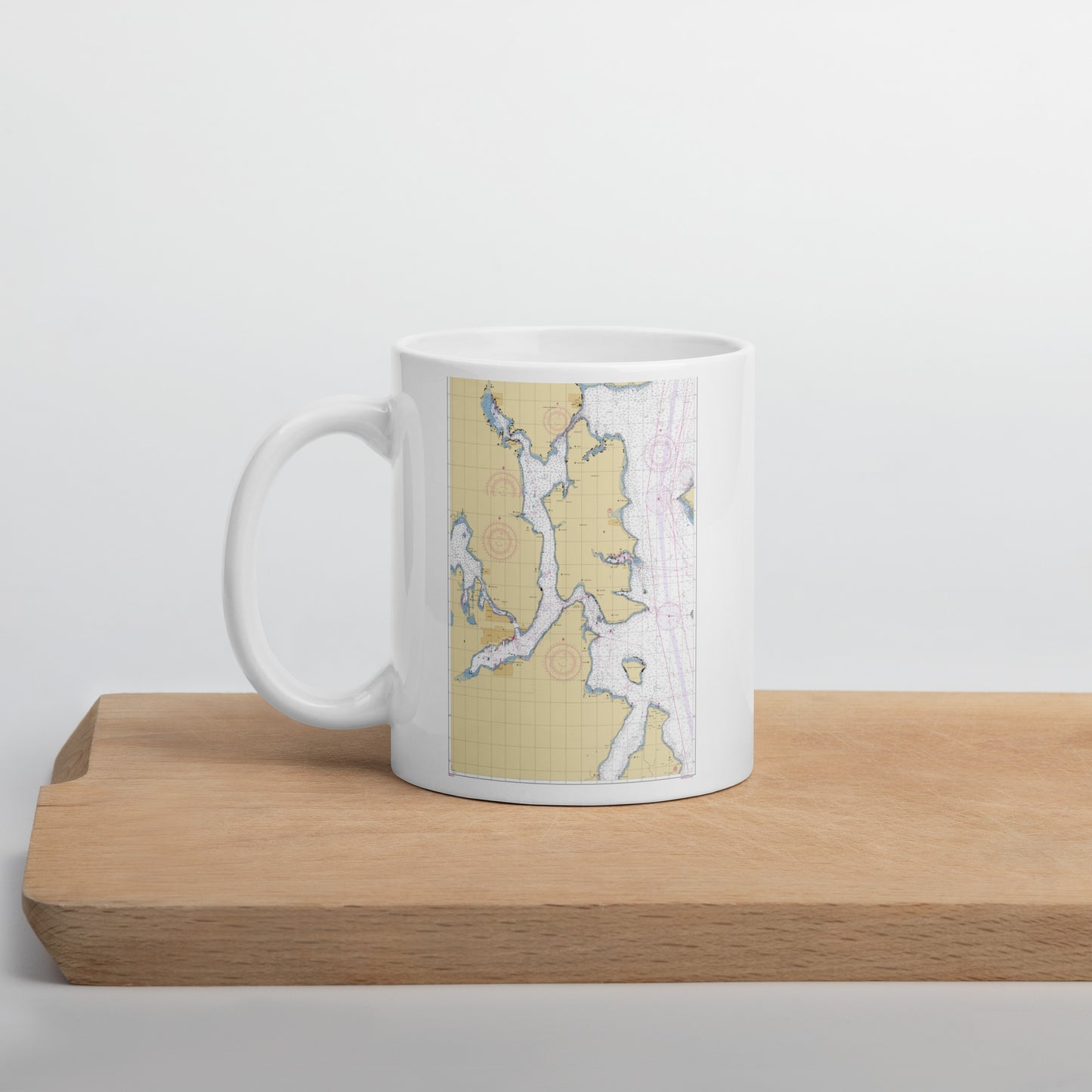 Bremerton Harbor Chart Mug