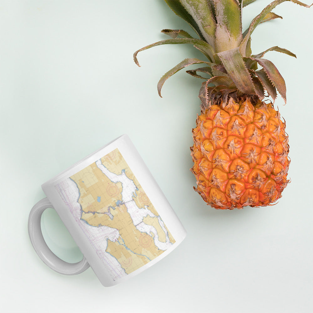 Seattle Harbor Chart Mug