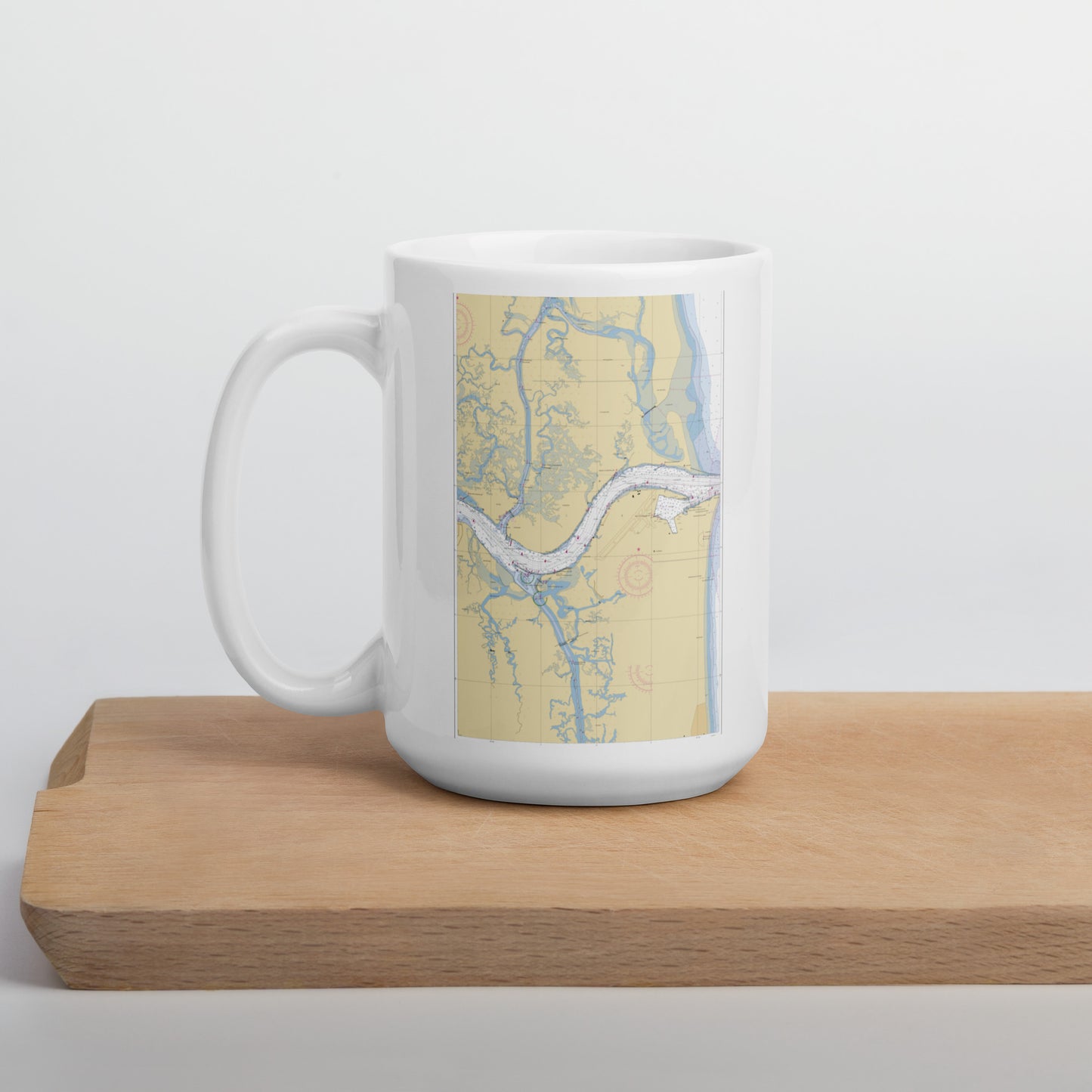 Mayport Harbor Chart mug