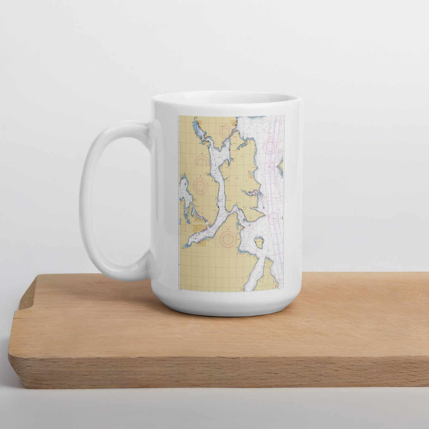 Bremerton Harbor Chart Mug