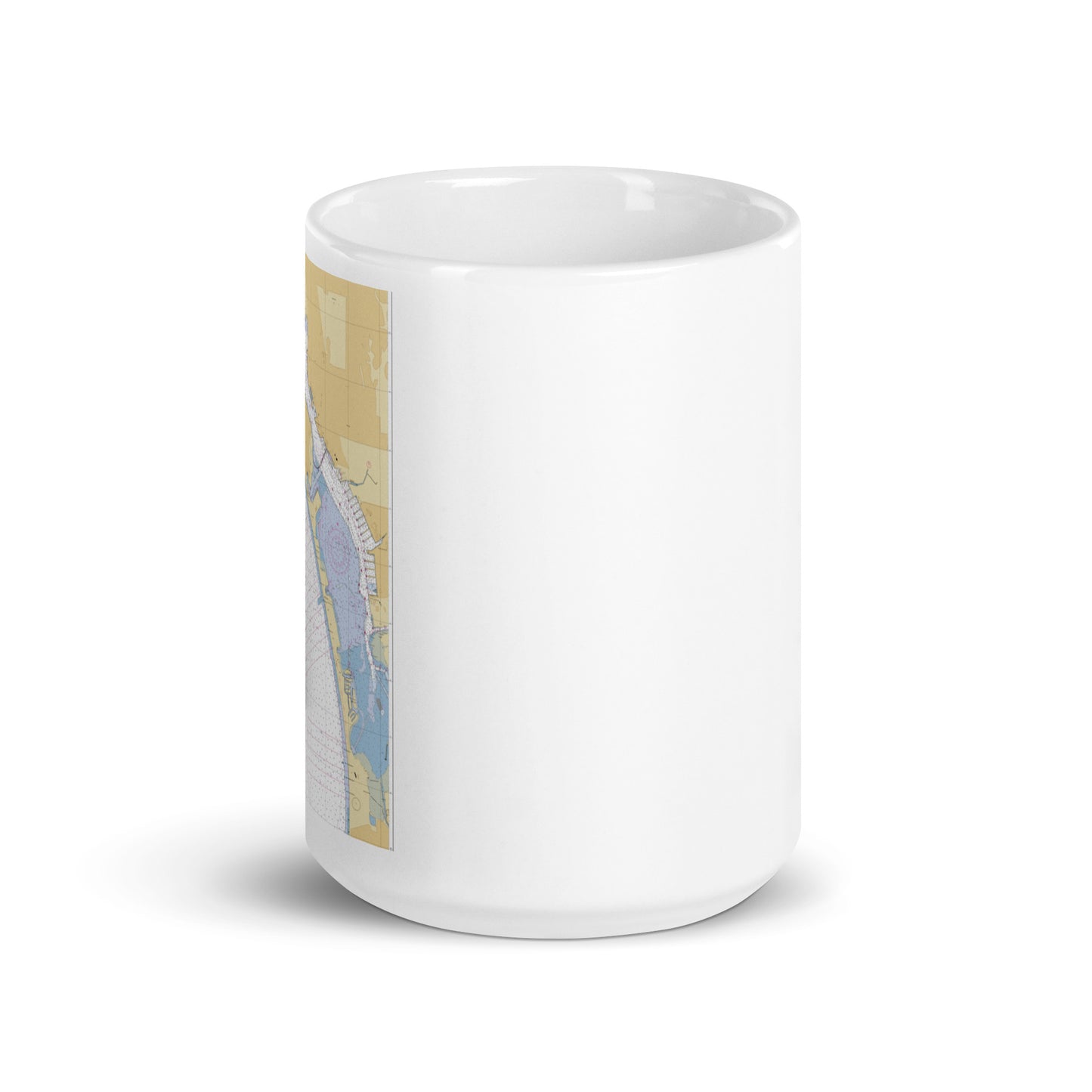 San Diego Harbor Chart Coffee Mug